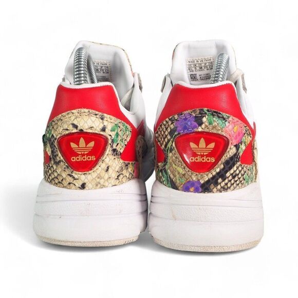 Adidas Falcon 'Snakeskin Print' Casual Fashion Sneakers FV3083 Women's 6.5 - Picture 5 of 11